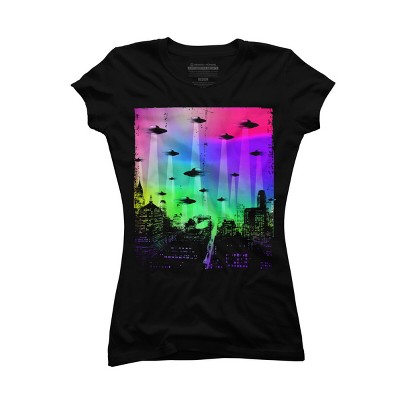 Junior's Design By Humans Come To Party By clingcling T-Shirt