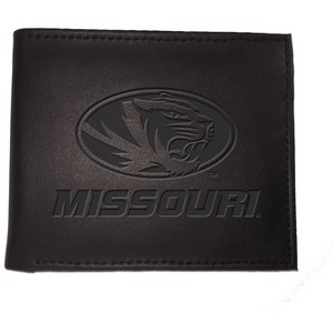 Evergreen NCAA Missouri Tigers Black Leather Bifold Wallet Officially Licensed with Gift Box - 1 of 1