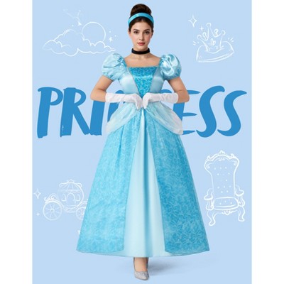 Joyfy Halloween Princess Costume for Women Princess Dress for Halloween Cosplay Party