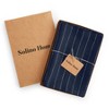 Solino Home Striped Linen Dinner Napkins | Pinstripe - 3 of 4
