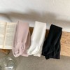 MyKids-Usa Baby Girl Solid Color Foot Pantyhose Plus Velvet Warm Big PP Leggings - 2 of 4