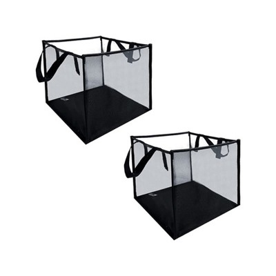 Apex Vanguards 2 Black Mesh Foldable Laundry Basket