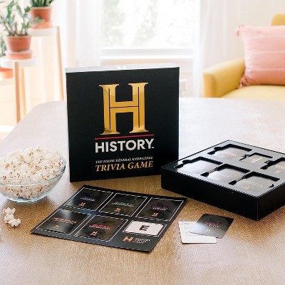 HISTORY Channel Trivia Game - 2000  General Knowledge Questions - Christmas Stocking Stuffers Gift for Adults, Family in The Pursuit of Trivial
