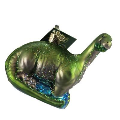 Old World Christmas 3.0" Brontosaurus Dinosaur Ornament  -  Tree Ornaments