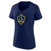 MLS Los Angeles Galaxy Women's V-Neck Top Ranking T-Shirt - 2 of 3