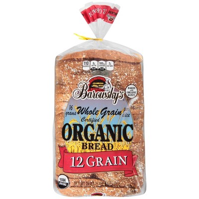 Barowsky Organic Bread 12 Grain - 24oz