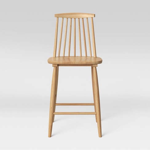 Wooden discount high stool