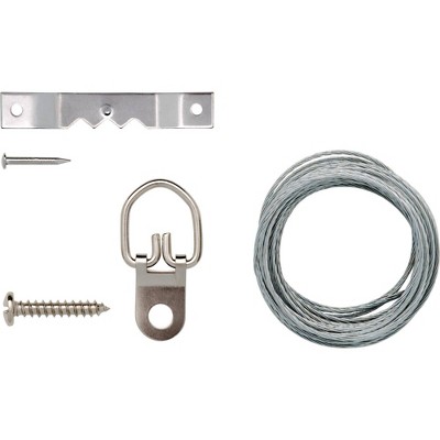 Arrow 12pc Wire or Saw Tooth Picture Hanging Kit