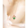 Molenia Heart Birthstone Necklace for Women 925 Sterling Silver Rose Gold Necklace Pendant Jewelry Christmas Anniversary Birthday Gifts for Her - 4 of 4
