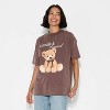 Women's Loose Fit Short Sleeve Crewneck Oversized Graphic T-Shirt - Wild Fable™ - 2 of 4
