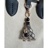 Wrapables Hanging Fashionista Doll Keychain, Crystal Rhinestone Keyring Bag Charm, Black Rose - 3 of 4