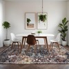 Washable Medallion Area Rugs Ultra-Soft Vintage Printed Floor Mats - 3 of 4