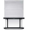 Midea 1.2 cu. ft. 23.8 in. Built-In Drawer Microwave in Stainless Steel with Front Venting - 3 of 4