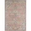 Rugs America Harper HY50B Pink Amaranth Transitional Vintage Living Room Bedroom Nursery Area Rug - 4 of 4