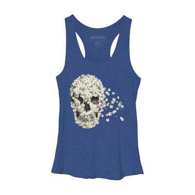 Women's Design By Humans A Beautiful Death By igo2cairo Racerback Tank Top