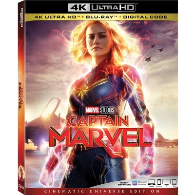 Captain Marvel (4k/uhd + Blu-ray + Digital) : Target