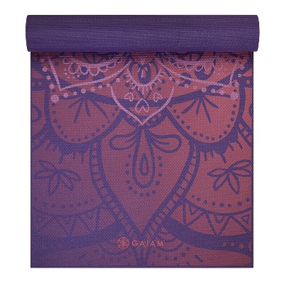 Cloud Print Yoga Mat 5mm Violet - All In Motion™