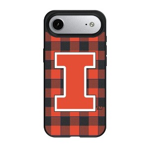 NCAA Big Ten Universities Plaid MagSafe Compatible Cell Phone Case for Apple iPhone 17 Series - 1 of 4