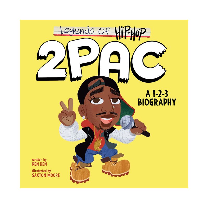 Legends of Hip-Hop: 2pac - by  Pen Ken (Board Book), 1 of 2