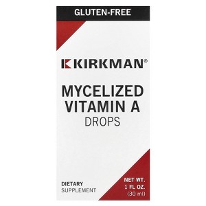 Kirkman Labs Mycelized Vitamin A Drops, 1,507 mcg, 1 fl oz (30 ml) - 1 of 3