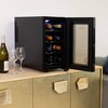 Koolatron Wine Cooler Refrigerator 8 Bottle Countertop Compact Wine Cellar, Small Freestanding Wine Fridge - 3 of 4
