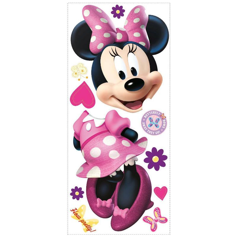 Minnie Bow-Tique Peel and Stick Giant Kids&#39; Wall Decal, 3 of 6