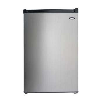 Danby DCR045B1BSLDB 4.5 cu. ft. Compact Fridge with True Freezer in Stainless Steel
