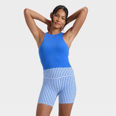Women's Everyday Soft High Neck Cropped Support Tank Top - All In Motion™
