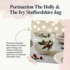 Portmeirion Christmas The Holly and Ivy Staffordshire Jug - 2 of 4