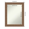 Amanti Art Alta Non-Beveled Bathroom Wall Mirror - image 4 of 4