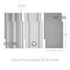 Finders Keepers Eucalyptus Tea Towel Set of 3 19x28 - 4 of 4