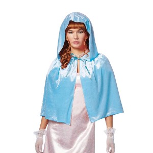 Costume Culture by Franco LLC Regency Capelet Adult Costume Accessory | Blue - 1 of 4