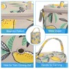 Unique Bargains Portable Crochet Knitting Sewing Craft Yarn Storage Bag Yellow Lemon 5.12" x 5.51" - 3 of 4