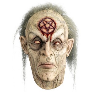 Trick or Treat Studios Trick or Treat Studios Adults Pentagram Witch Halloween Costume Mask - Black One Size - 1 of 2