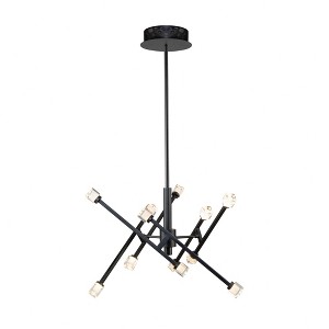 Artcraft Lighting Batton 12 - Light Pendant in  Black - 1 of 2