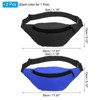 Unique Bargains 80s Women's Adjustable Strap Waterproof Ample Storage Fanny Packs 2 Pcs - 2 of 4