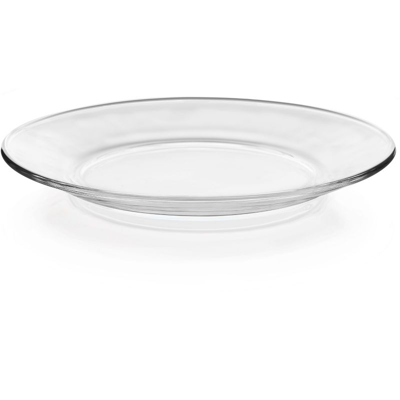 Libbey Moderno Glass Salad and Dessert Plates, Set of 12, 4 of 5