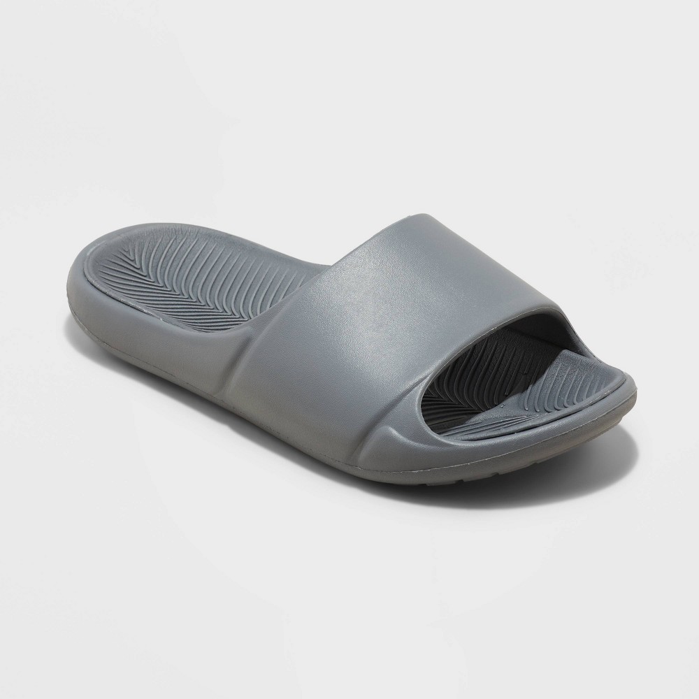 Kids' Apollo Slip-On Slide Sandals - All in Motion™ Gray 3