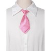 Elerevyo Women's Adjustable Stripe Plastic Clip Closure Bow Tie One Size - 4 of 4