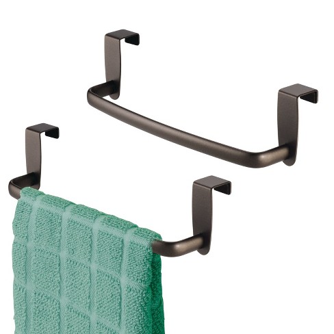 Mdesign Metal Over Shower Door Caddy, Bathroom Storage Organizer - Bronze :  Target