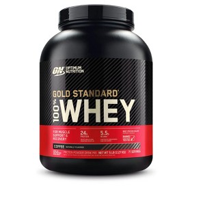 Optimum Nutrition Gold Standard 100% Whey Protein Powder, Coffee, 5 Pound (Packaging May Vary) - 1 of 4