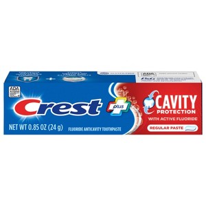 Crest Plus Cavity Protection Regular Toothpaste, .85 oz - 1 of 3