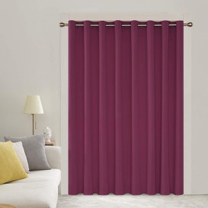 Deconovo Extra Wide Curtains Office Room Divider Drape (1 Panel) - 1 of 4
