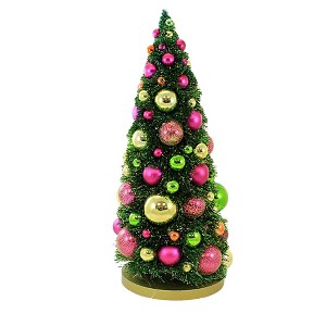 Cody Foster 16.5 Inch Bottle Brush Christmas Tree Shatterproof Ornaments , Centerpiece Holiday Decoration (1PC) - 1 of 3