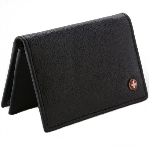 Credit Card Case in Pebbled Leather