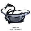 Kemp Transparent Lifeguard Fanny Pack/Hip Pack with GUARD Logo - Water-Resistant and Durable Waist Bag for Medical Supplies & Lifeguard Gear - Clear - 3 of 4
