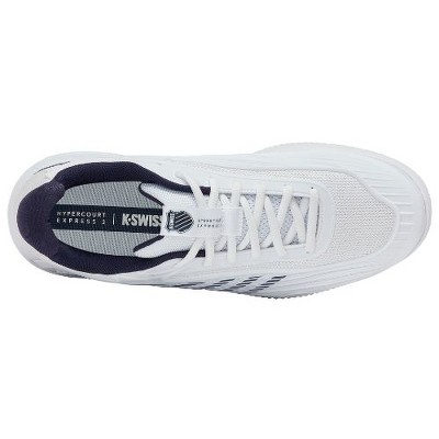 K-Swiss Men's Hypercourt Express 3 Clay Tennis Shoe (White/Peacoat/Silver). (8.5) — фото 7