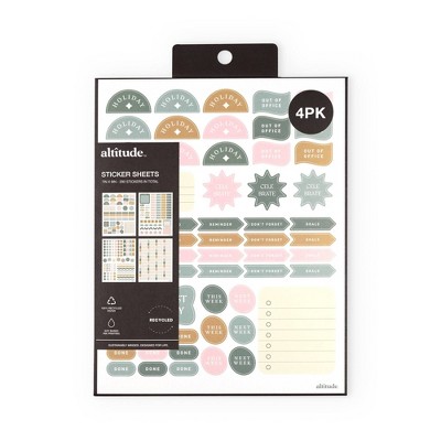 Altitude 4pk Stickers Eucalyptus