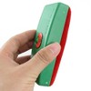 Unique Bargains Magnetic Cartoon Tomato Velvet Chalkboard Chalk Blackboard Eraser Green/Red - 3 of 4