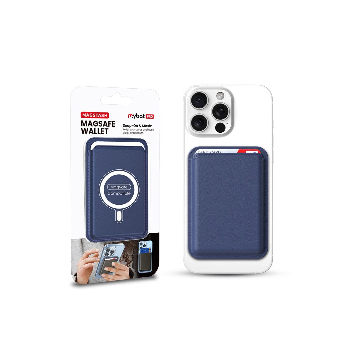 MyBat Pro MagStash MagSafe Wallet for iPhone